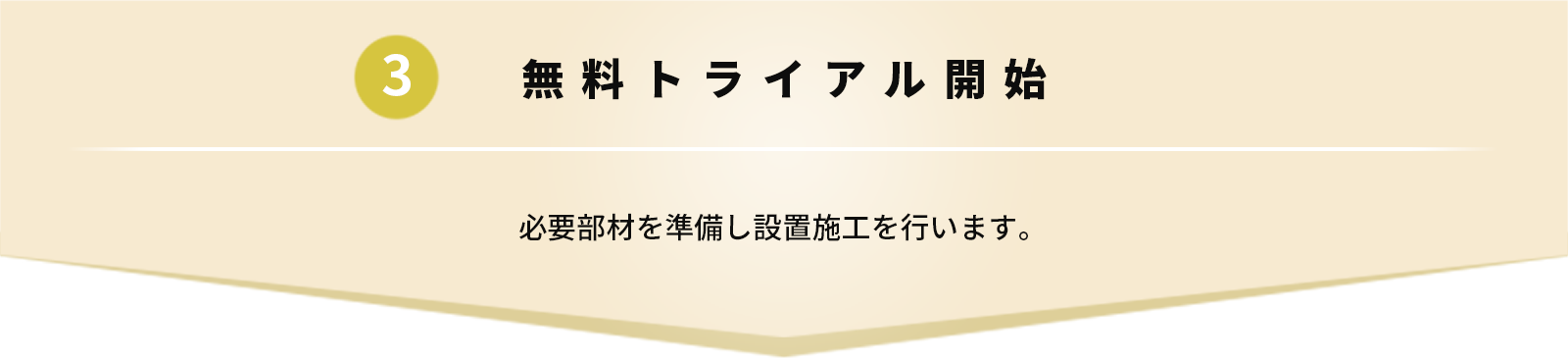 無料トライアル開始